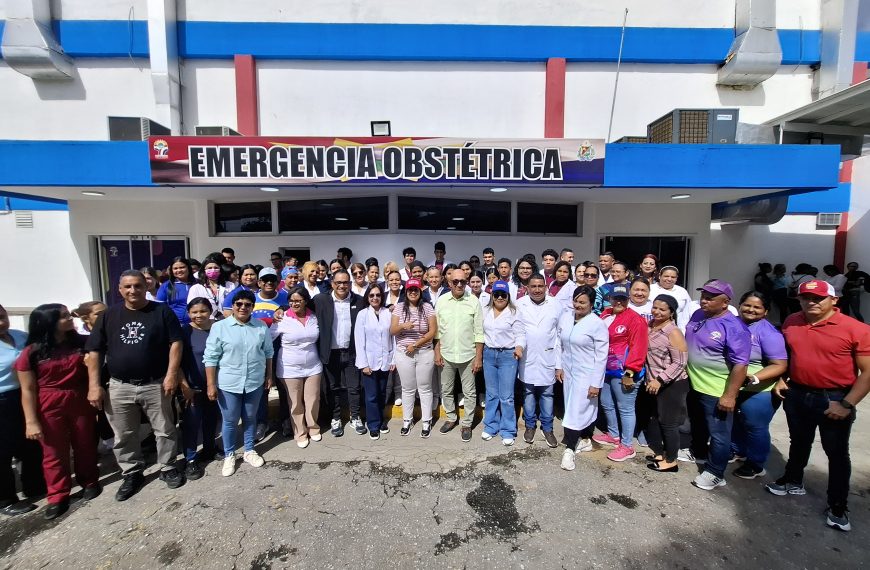 Yaracuy fortalece la atención materna con la inauguración de una moderna sala de emergencia obstétrica