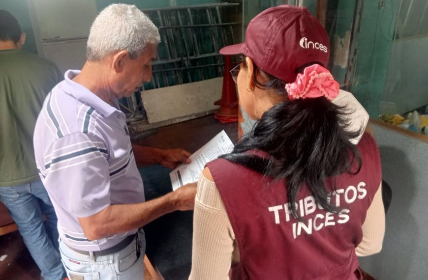 Fiscalizan comercios en avenida Libertador de San Felipe