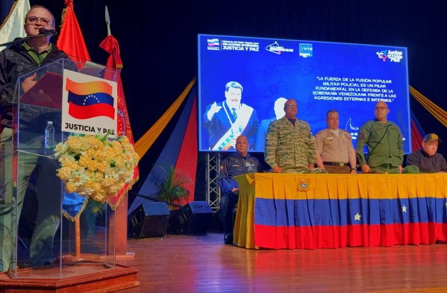Fortalecen seguridad en Yaracuy con seminario de Fusión Popular, Militar y Policial