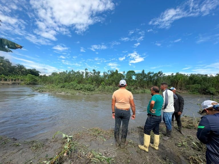 Gobernación atiende a familias y productores afectados por el desbordamiento del Río Yaracuy