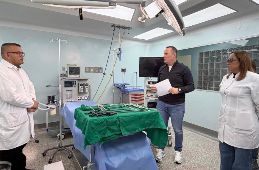 Rehabilitan área quirúrgica en Hospital Central